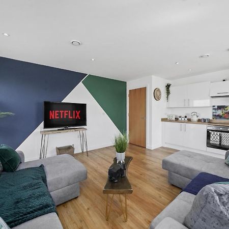 Stunning City Centre Penthouse - Sleeps 10 - Parking Manchester Exterior photo