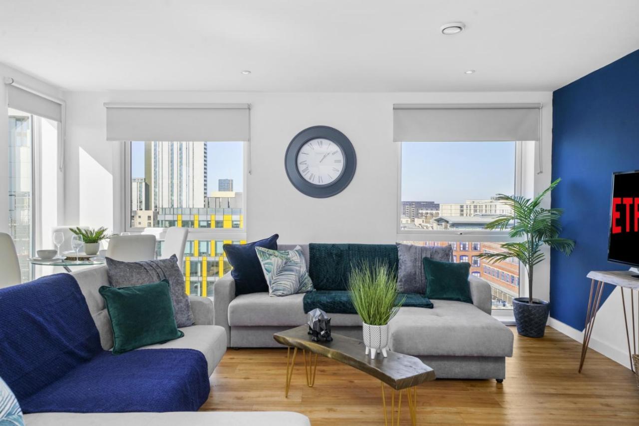 Stunning City Centre Penthouse - Sleeps 10 - Parking Manchester Exterior photo